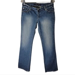 DKNY downtown brooklyn bootcut distress jeans size 9